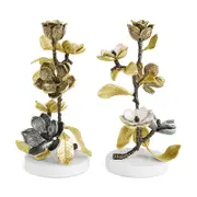 Michael Aram Vintage Bloom Candleholders, Set of 2