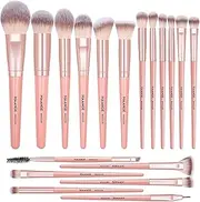 MAANGE Makeup Brushes 18 Pcs Professional Makeup Brush Set Premium Synthetic Eyeshadow Blush Foundation Make up Brushes Travel Kabuki Brushes Set