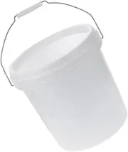 SOLUSTRE 5l Purpose Pail Small Plastic Bucket Sealed Lid Handle for Mop Kitchen Pet Food Storage