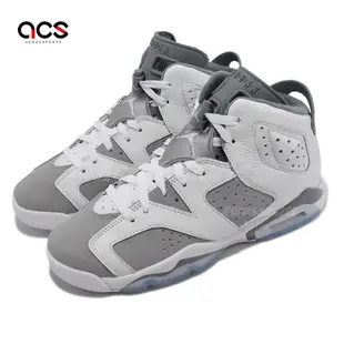 Nike Air Jordan 6 Retro GS 大童鞋 女鞋 Cool Grey 6代 喬丹 休閒鞋 384665-100