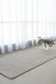 Chennai Parker Dove Runner Rug
