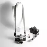 COMBO! Grey Cotton Wrist & Neck Strap w/ Peak Design Anchors HANDCRAFTED