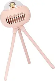 Pram Fan, Flexible Tripod Handheld Desk Cooling Fan, Personal Fan, 4 Speed, Small Fan For Crib, Treadmill, Travel, Stroller, Desktop, Golf Cart, Car Seat,