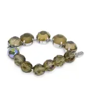 PILGRIM SKANDERBORG, DENMARK Designer Silver Tone Crystal BRACELET