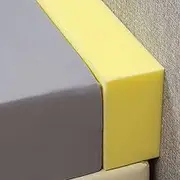 Bed Gap Filler Mattress Extender,45D Anti-Slip Foam with Thickness 1.2"-7.8" Length 47"-79",for Headboard/Wall/Sofa/Daybed Gap(Size:150x8x5cm)