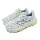 New Balance 慢跑鞋 Vongo V6 D 寬楦 女鞋 藍 綠 針織 緩震 NB 紐巴倫 WVNGOLI6-D