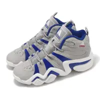 在飛比找momo購物網優惠-【adidas 愛迪達】籃球鞋 Crazy 8 男鞋 灰 藍