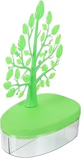 Jewelry Storage Box Hanging Bracelet Organizer Display Tree Earring Stand Jewelry Tree with Ring Case Jewelry Tray Trinket Dish Plastic White Earring Tree Multifunction Desktop/57 (Color :/30(Green)