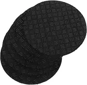 KITANDOVE 6pcs Treadmill Mat Noise Absorbing Shock Absorbing Isolation Pads for Gym Equipment Non Slip Thickened Floor Protector for Soundproofing and Floor Safety