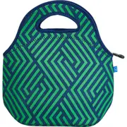 Annabel Trends 30cm Neoprene Lunch Bag Outdoor Food Storage Lunchbox Zig Zag