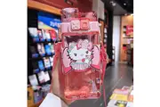 Sanrio Insulated Water Bottle 520ml Hello Kitty Pink