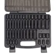 ATD 48-Pc 1/4" DR 6 Pt SAE & Metric Standard & Deep Impact Socket Set #ATD-2248