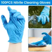 Reusable Nitrile Cleaning Gloves Latex-Free Powder-Free Nitrile Gloves ]