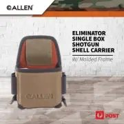 Allen Eliminator Single Box Shotgun Shell Ammo Carrier With Molded Frame 8310