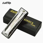 EASTTOP T002 10 Holes 20 Tones Blues Harmonica Key C G Harp Diatonic Harmonica
