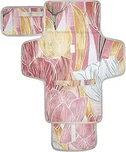 Reusable Toddler Changing pad with Tissue Pocket Diaper Changing pad Travel for Moms, Dads