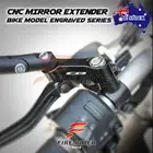 For Honda CB 600F Hornet 97-13 12 11 10 09 08 M10 10mm Mirror Extenders Adapters