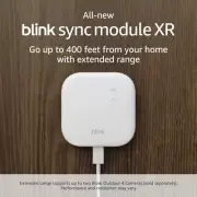 All-new Sync Module XR — System hub for all devices, go up to 400 feet from