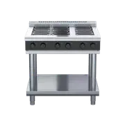Waldorf Bold RNLB8600E-LS - 900mm Electric Cooktop Low Back Version - Leg Stand