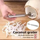 2 PC Stainless Steel Coconut Grater & Fish Scaler - Multi-Purpose Kitchen Tool
