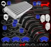 12Pc Diy Mandrel Bent Piping Pipe Kit +Fmic Front Mount Aluminum Intercooler Set (for: Peugeot)