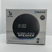 Wireless Bluetooth Speaker Digital Clock FM Radio USB Charging Port