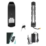 [EU Direct] Yingwu 52V 19.2AH Electric Bike Battery 30A BMS Samsung21700 5000mAh Battery with 58.8V 3A Charger for Mount