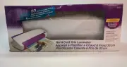 Purple Cows Hot & Cold 13-inch Laminator model 3027 Laminate Sheet Adjustable