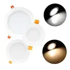 LED Ceiling Light Fixture Recessed Downlight 6W 8W 15W 27W 40W 85-265V Lamp SS