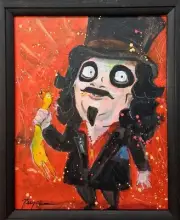 Original Svengoolie One Of A Kind Weirdo Monster Painting Folk FanArt