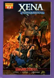 DYNAMITE COMIC - XENA WARRIOR PRINCESS - DARK XENA #2B JONATHAN LAU COVER
