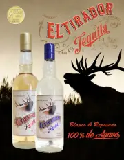 Tequila El Tirador, Reposado, 100% Agave, Hand crafted, 40% Alc. Vol., 1L