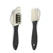 2PCS Suede Shoe Brushes, Suede & Nubuck 4-Way Leather Cleaning Brush, Nubuck ...