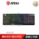 MSI 微星 Vigor GK30 TC 類機械式鍵盤 電競鍵盤 / 黑色