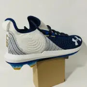 Under Armour Harper 4 Low ST Baseball Cleats Blue Men’s 3022059-103 Size 14
