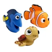 Disney Finding Nemo Bath Toys - Dory, Nemo, and Squirt — Squirting Kids Bath
