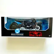 Mcfarlane Toys DC Multiverse Batman Batcycle 2022 NIB