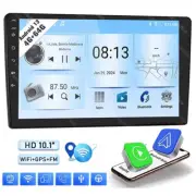 10.1" Double 2 DIN Car Stereo Apple Carplay Android 13.0 GPS WiFi BT Radio FM