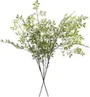 2Pcs 43.3" Nandina Faux Branches - Lifelike Artificial Plants for Home Décor