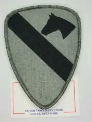 US ARMY 1ST CAVALRY DIVISION PATCH - ACU GREEN BORDER