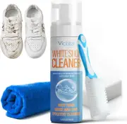 Shoe Cleaning Kit,White Shoe Cleaner Sneakers Work on Suede,Leather,Knit,Canvas