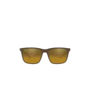 Ray-Ban Rectangular Frame Sunglasses 58 Brown
