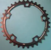 SRAM Yaw Red/Force 22/Rival 34T-S1 x110BCD Road Chainring-NEW - 2x10-Spd-Black