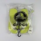 New! Crocs Captiva Women’s Flip Flops Sandals Shoes Yellow Citrus White Size W7