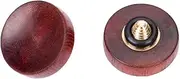 [VKO] Wood Soft Shutter Release Button Compatible for Fujifilm X-T3 X100F X-T20 X-PRO2 X-E2S X10 X20 X30 X100T X100 X100S X-E2 X-E3 XPRO-1 SXT-2 X-T10 Camera 12mm Concave Surface Red(Wood Grain Random)