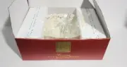 Vintage Lenox Reticulated Holiday Bowl Holly Decor Gold Edge Trim Cutouts at Top