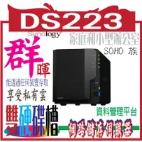 在飛比找蝦皮購物優惠-Synology DS223 網路儲存伺服器