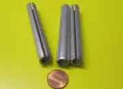 Zinc Plate Steel Slotted Roll Spring Pin, 1/2" Dia x 3 3/4" Length, 10 pcs