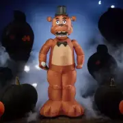 Five Nights at Freddy's Life Size Freddy Inflatable Animated Halloween Prop FNAF