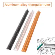 30CM 1:20~1:125 Metal Architects Triangular Tri Scale Ruler Ruler Architect Tool